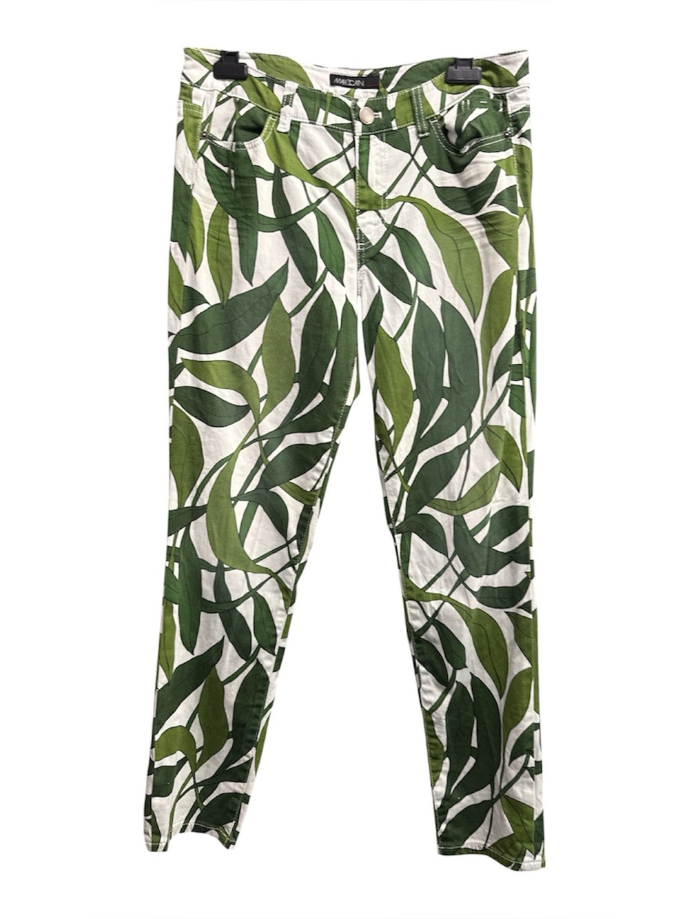 MARC CAIN TEOPICAL LEAF PANTS
